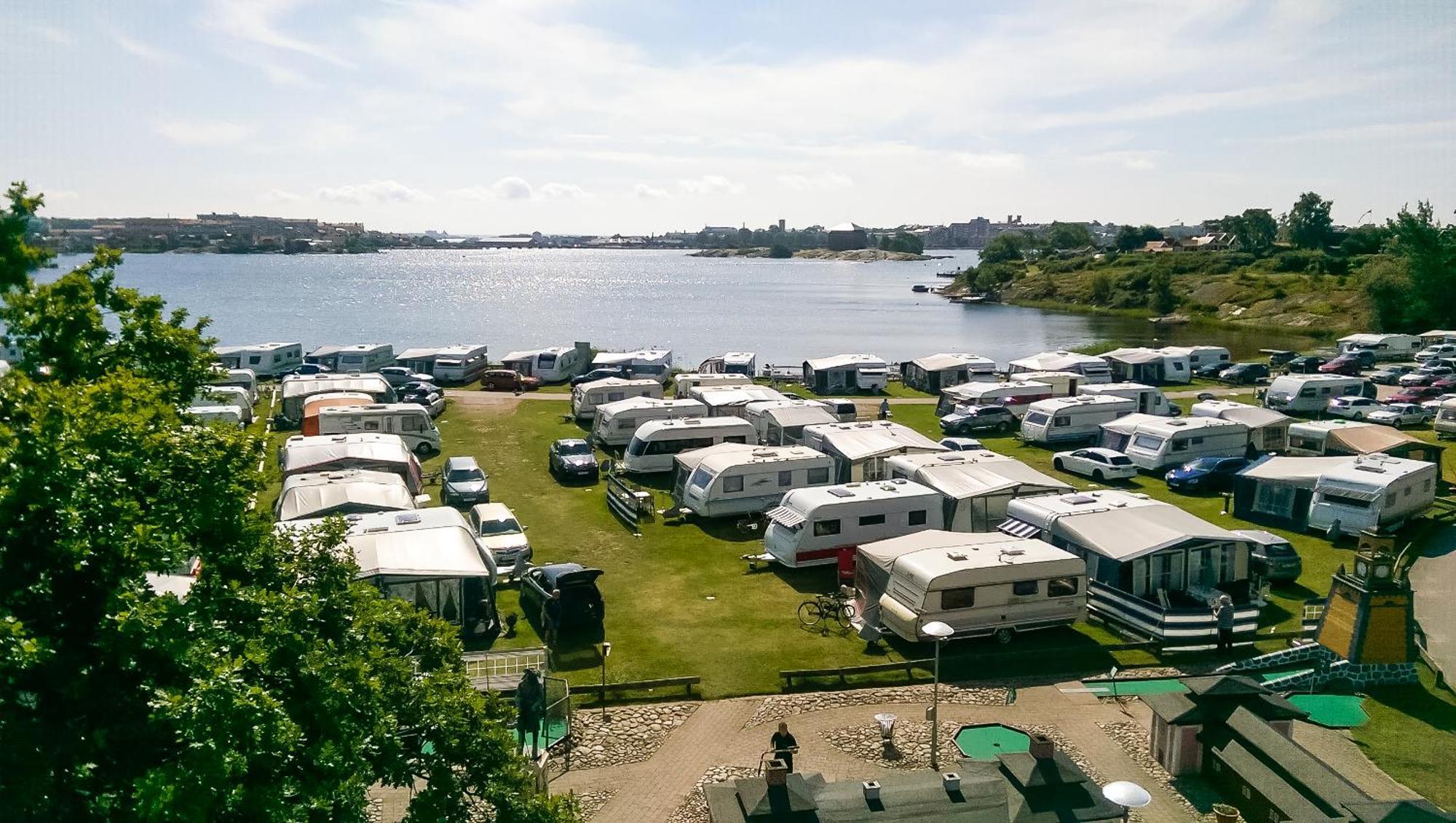 Отель Dragso Camping & Stugby Карлскруна Экстерьер фото