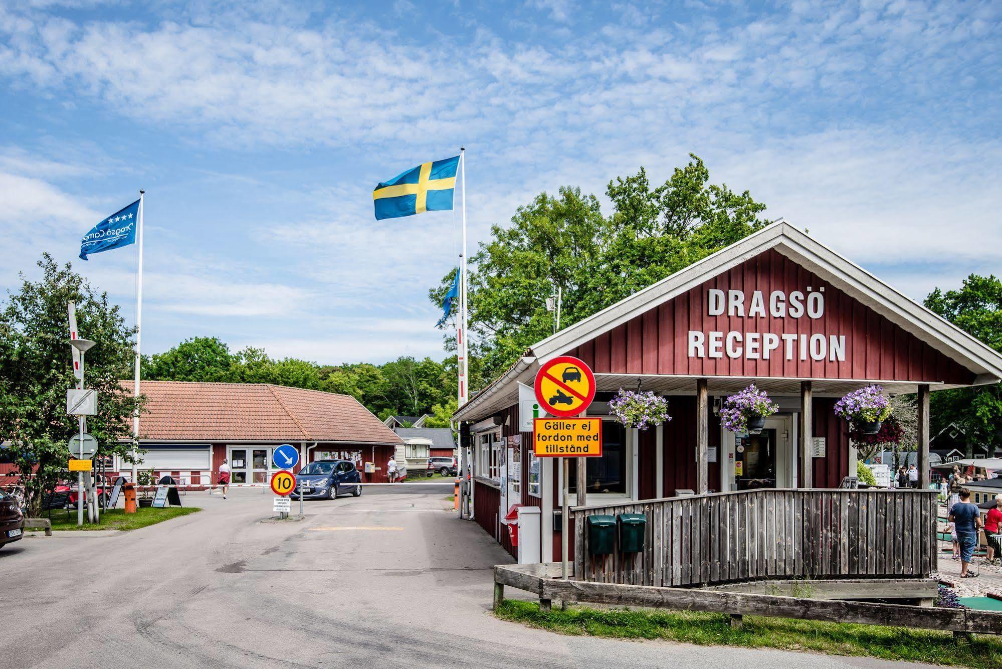 Отель Dragso Camping & Stugby Карлскруна Экстерьер фото